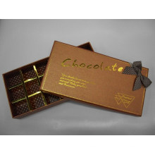 Bespoke Chocolate Box with Paper Divider